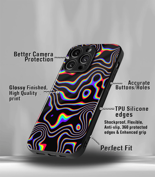 Abstract & Quirky Pattern Premium Glossy Phone Case