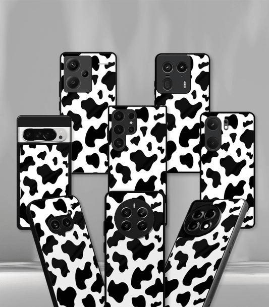 Cow Pattern Premium Glossy Phone Case