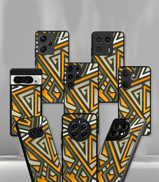 Abstract & Quirky Pattern Premium Glossy Phone Case