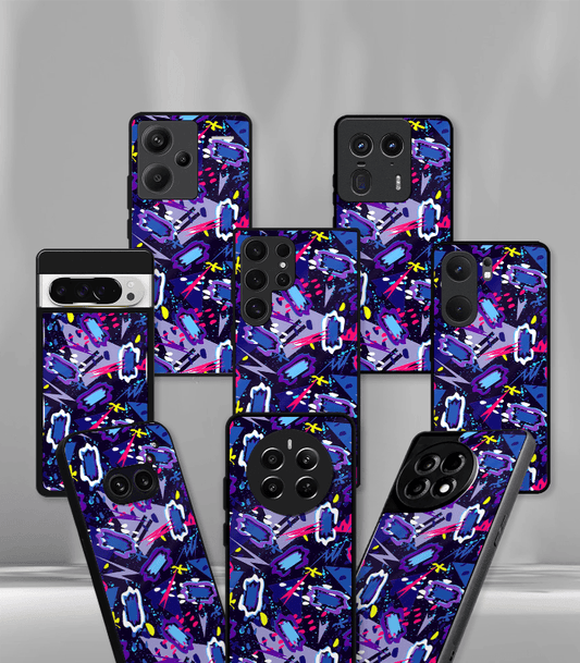 Abstract & Quirky Pattern Premium Glossy Phone Case
