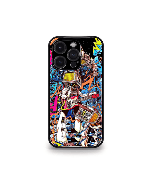 Abstract & Quirky Pattern Premium Glossy Phone Case