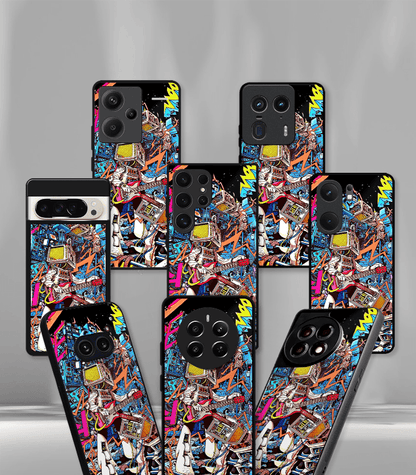 Abstract & Quirky Pattern Premium Glossy Phone Case