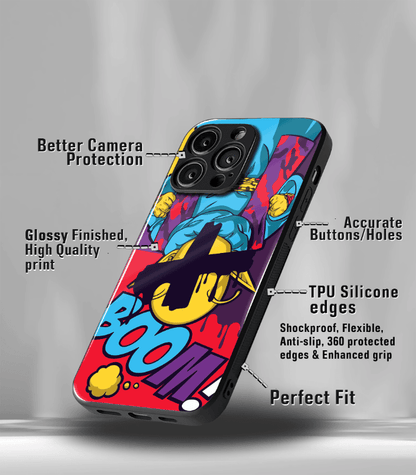 Abstract & Quirky Pattern Premium Glossy Phone Case