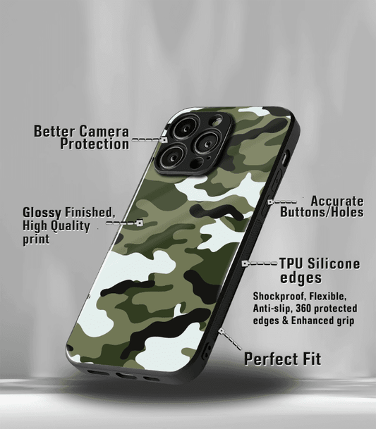 Camo Edition Premium Glossy Phone Case