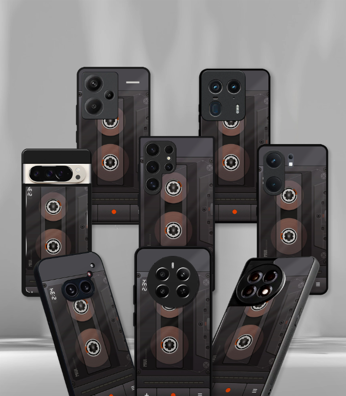 abstract & quirky pattern premium glossy phone case