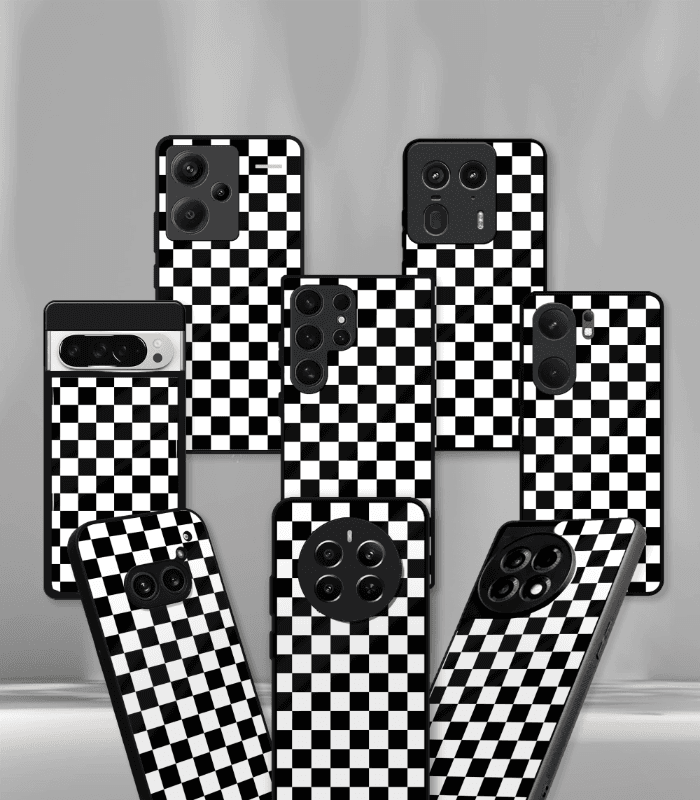abstract & quirky pattern premium glossy phone case