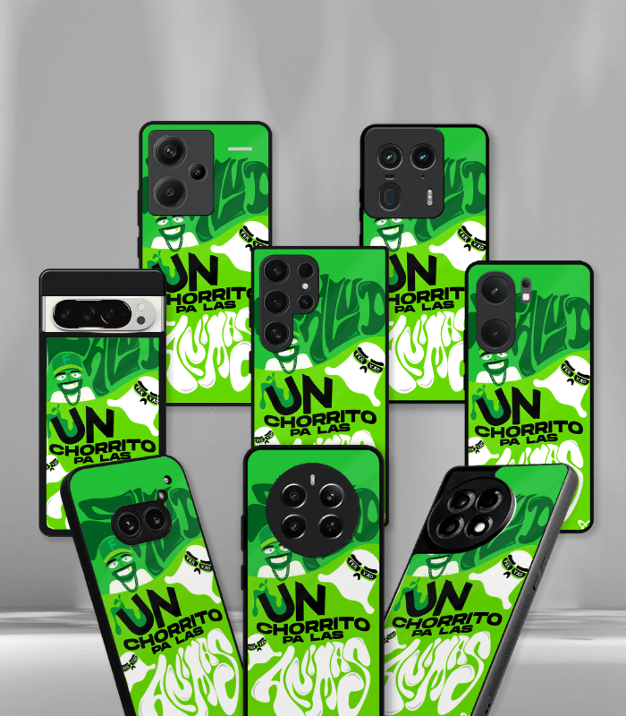animas neon pattern premium glossy phone case