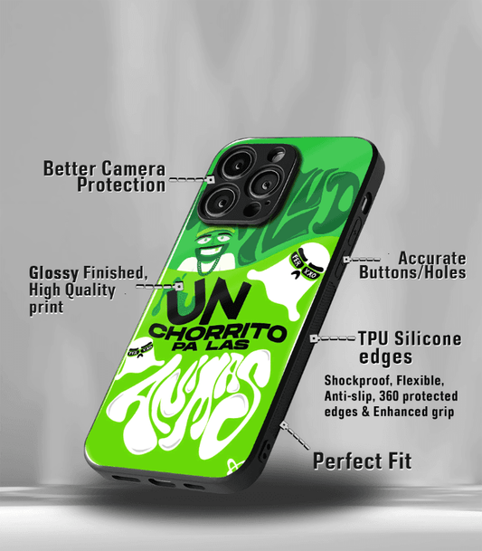 Animas neon pattern Premium Glossy Phone Case