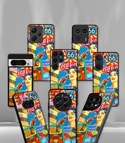 Abstract & Quirky Pattern Premium Glossy Phone Case