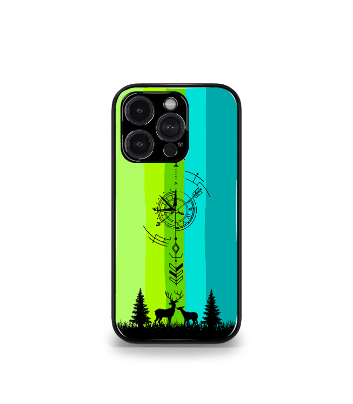 abstract & quirky pattern premium glossy phone case