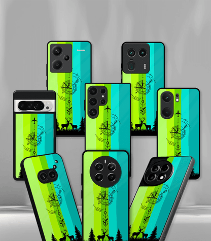 Abstract & Quirky Pattern Premium Glossy Phone Case