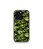 Green Camo Premium Glossy Phone Case