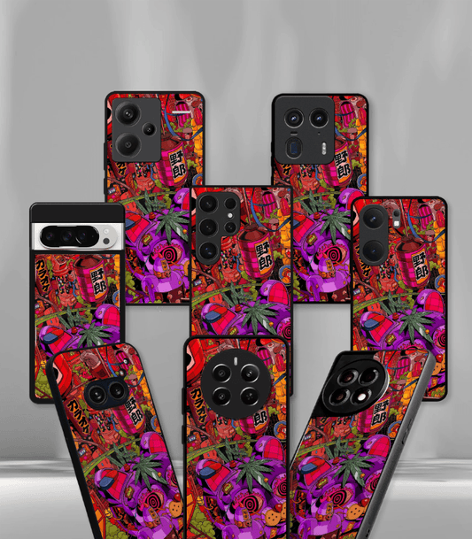 Abstract & Quirky Pattern Premium Glossy Phone Case