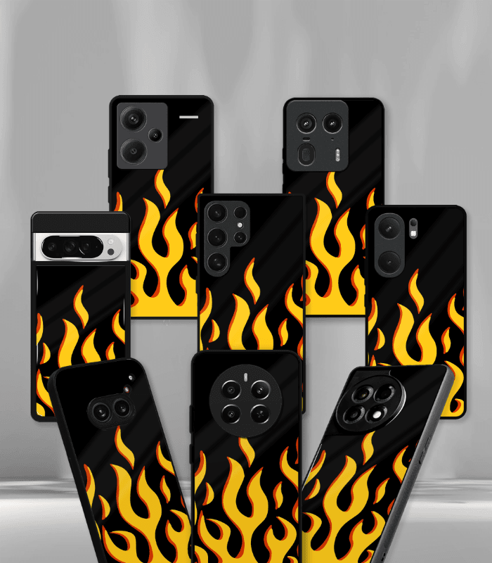 abstract & quirky pattern premium glossy phone case