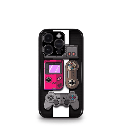 Gaming Console Vintage Premium Glossy Phone Case