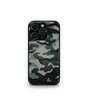 Grey Camo Premium Glossy Phone Case