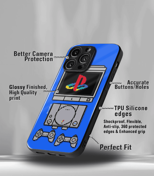Gaming Console Vintage Premium Glossy Phone Case