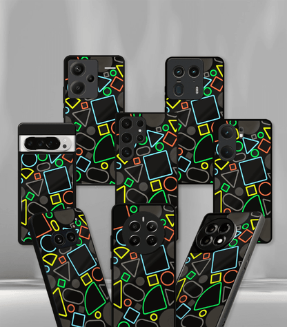 Abstract & Quirky Pattern Premium Glossy Phone Case