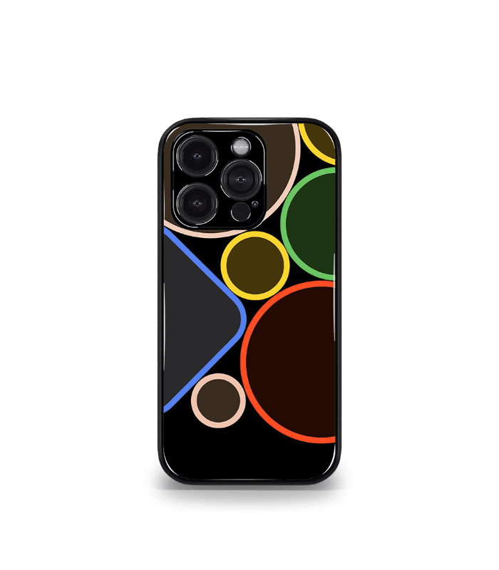 abstract & quirky pattern premium glossy phone case