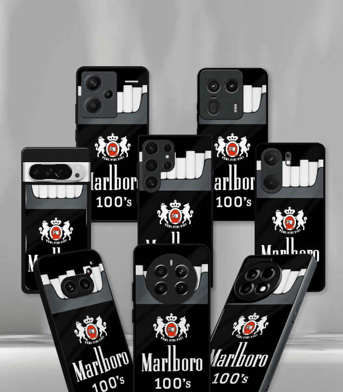 marlboro cigars premium glossy phone case