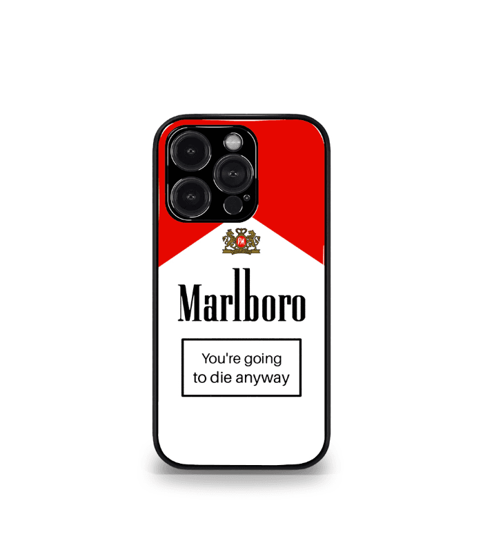 marlboro cigars premium glossy phone case