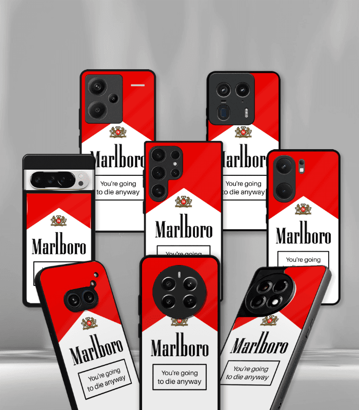 marlboro cigars premium glossy phone case