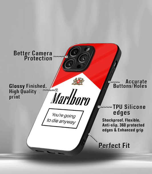 Marlboro Cigars Premium Glossy Phone Case
