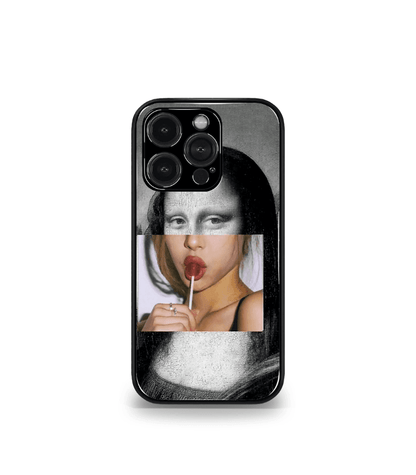Monalisa Psych Premium Glossy Phone Case