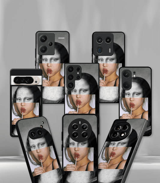 Monalisa Psych Premium Glossy Phone Case