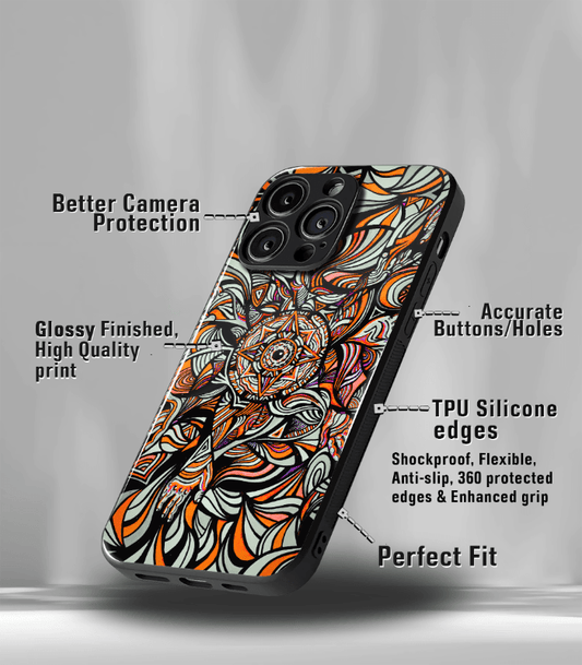 Abstract & Quirky Pattern Premium Glossy Phone Case