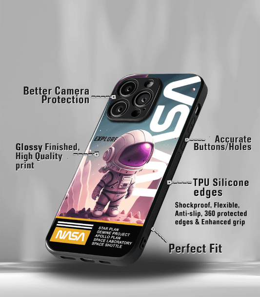 NASA edition Premium Glossy Phone Case