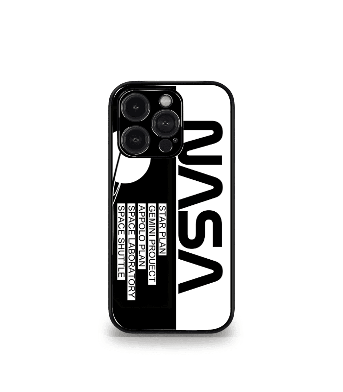 nasa edition premium glossy phone case