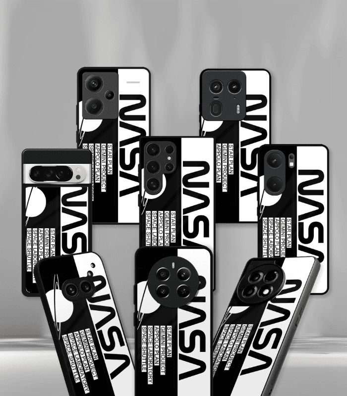 nasa edition premium glossy phone case