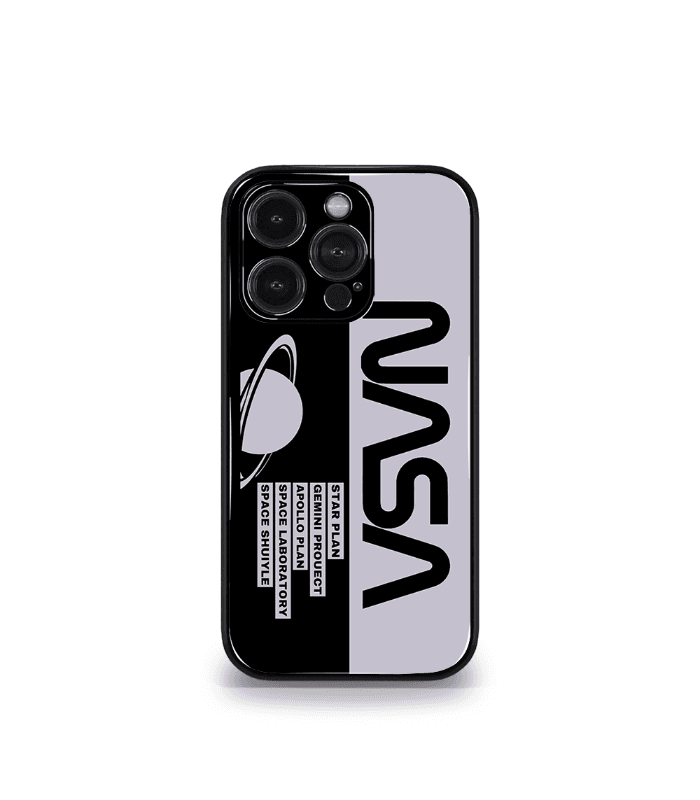 nasa edition premium glossy phone case