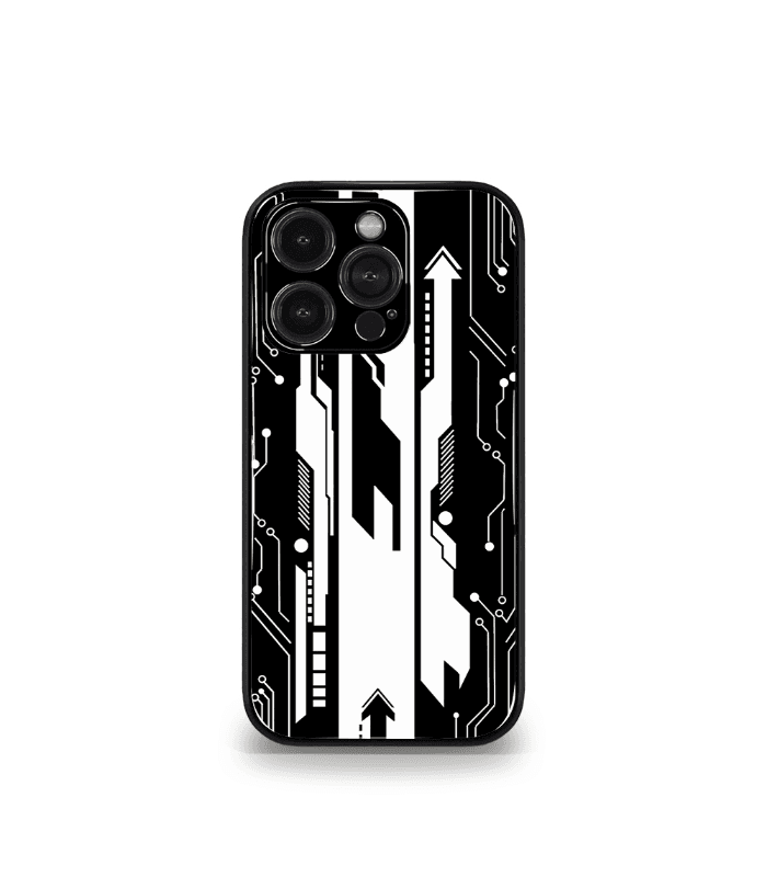 abstract & quirky pattern premium glossy phone case