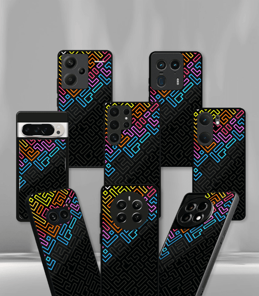 Abstract & Quirky Pattern Premium Glossy Phone Case