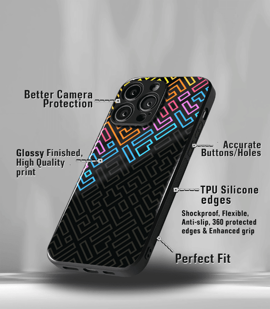 Abstract & Quirky Pattern Premium Glossy Phone Case