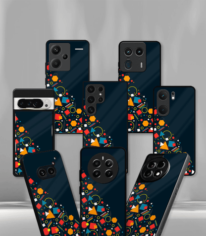 Abstract & Quirky Pattern Premium Glossy Phone Case
