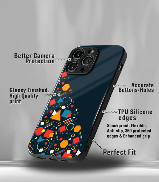 Abstract & Quirky Pattern Premium Glossy Phone Case