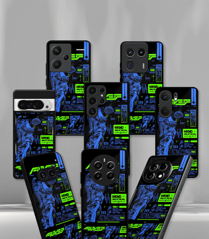 Abstract & Quirky Pattern Premium Glossy Phone Case