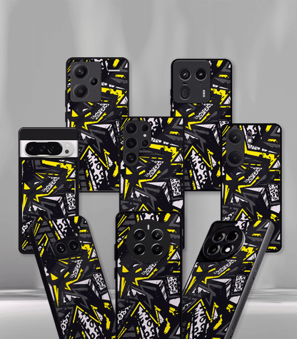 Abstract & Quirky Pattern Premium Glossy Phone Case
