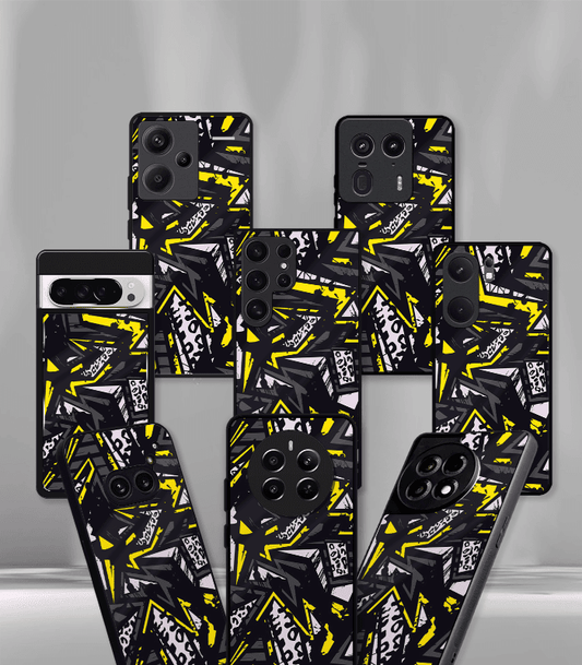 Abstract & Quirky Pattern Premium Glossy Phone Case