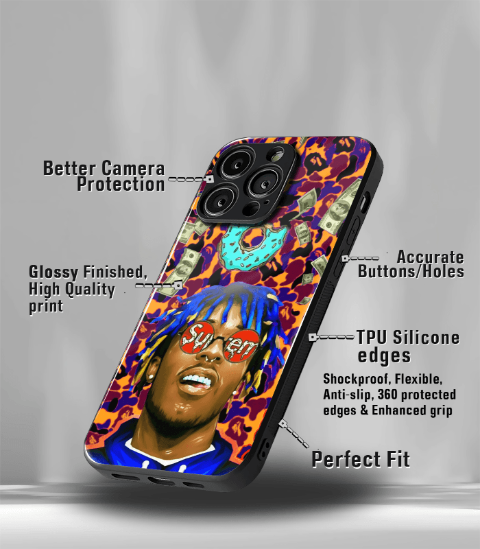 abstract & quirky pattern premium glossy phone case