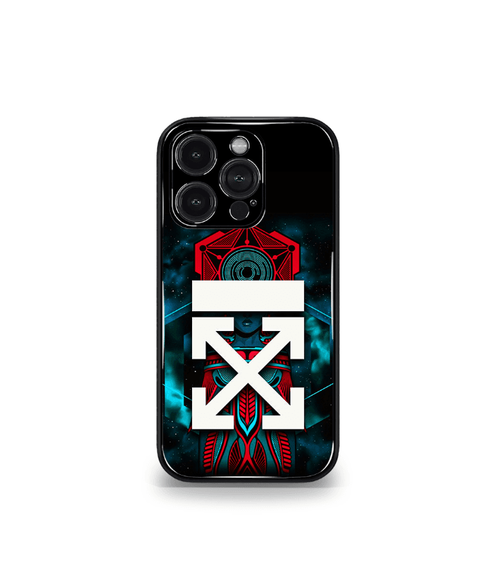 abstract & quirky pattern premium glossy phone case