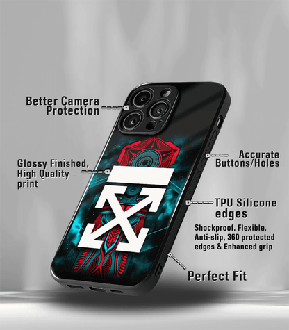Abstract & Quirky Pattern Premium Glossy Phone Case