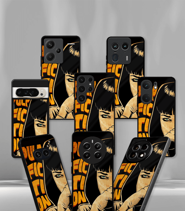 fiction premium glossy phone case