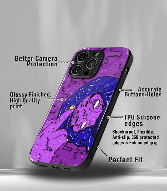 Abstract & Quirky Pattern Premium Glossy Phone Case