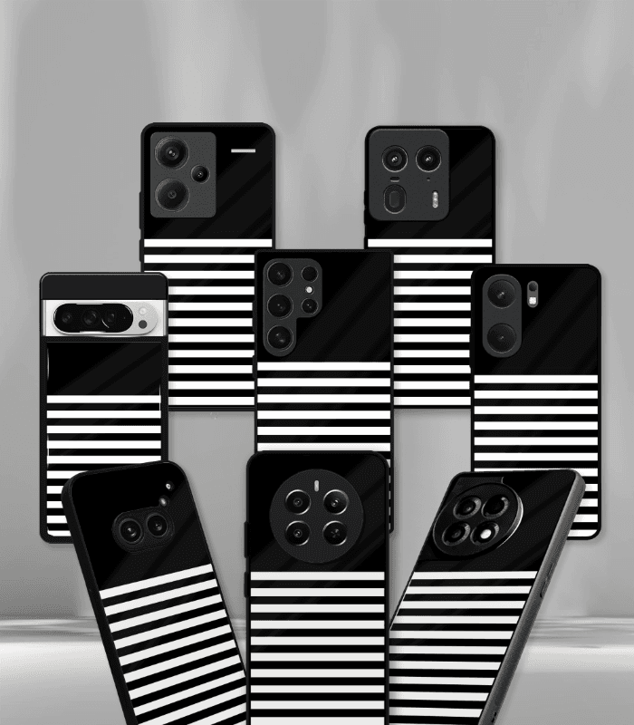 abstract & quirky pattern premium glossy phone case