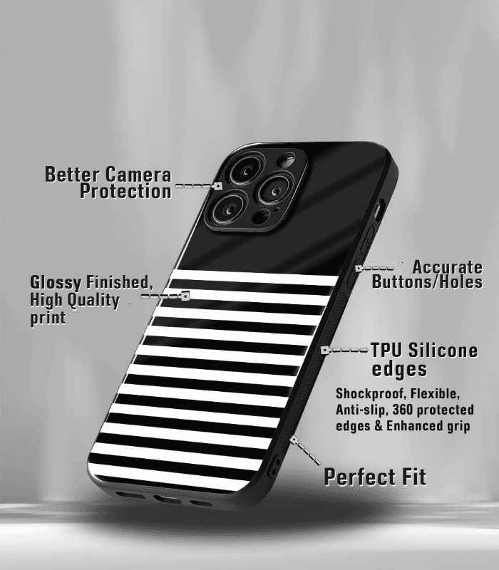 abstract & quirky pattern premium glossy phone case