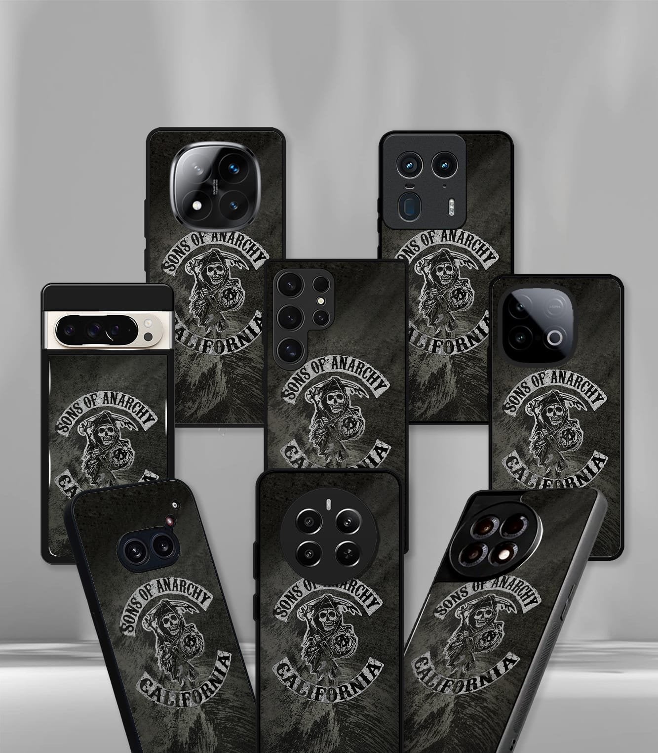 abstract & quirky pattern premium glossy phone case